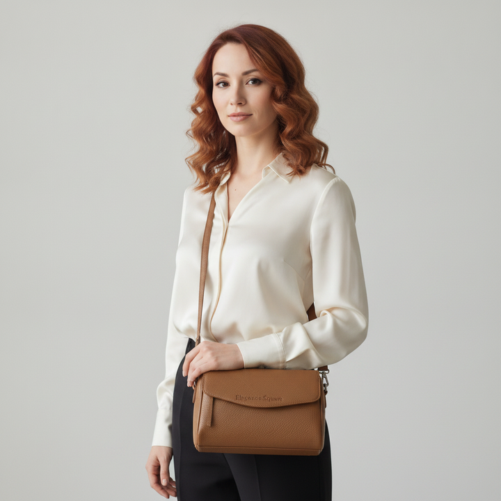Elegance Square – תיק העור שמוסיף נוכחות לכל הופעה