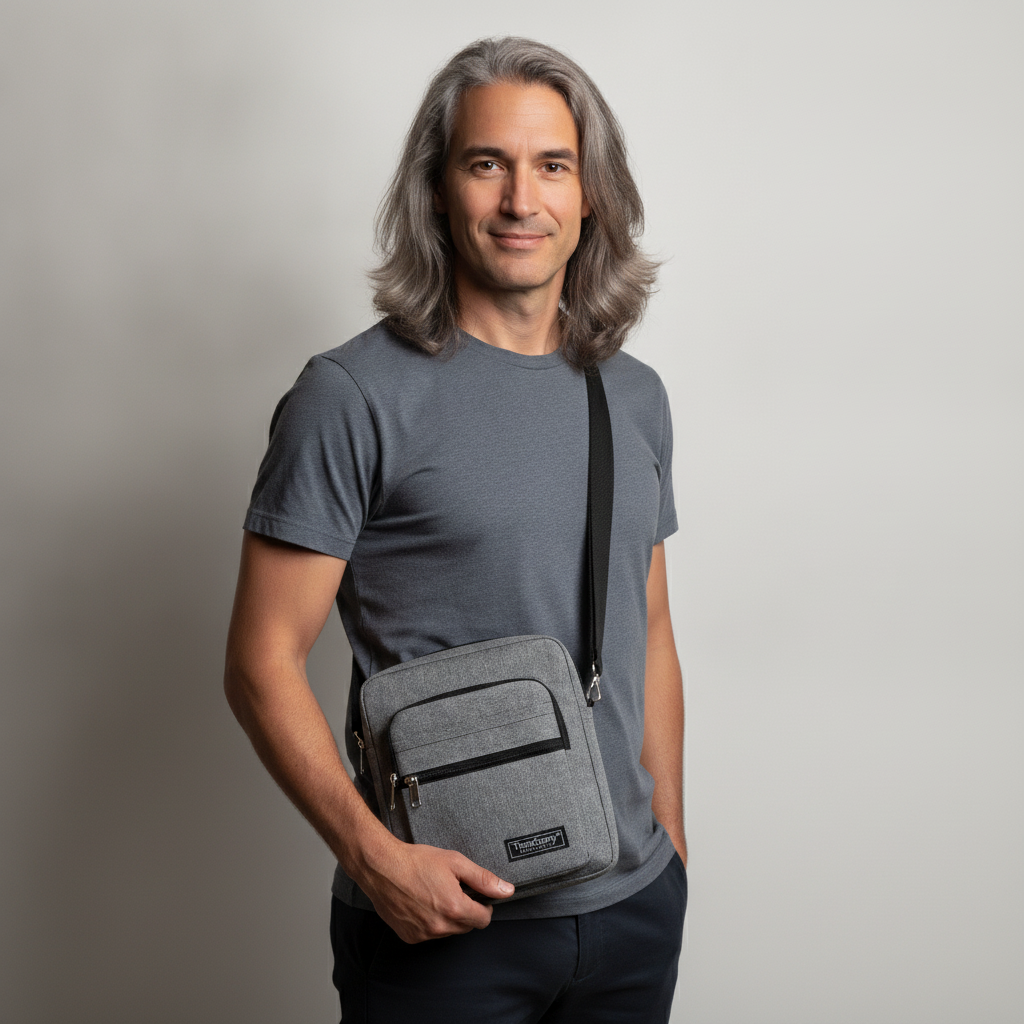 TitanCarry™ – תיק הכתף שמשאיר אותך קליל, מסודר ומוכן לכל רגע