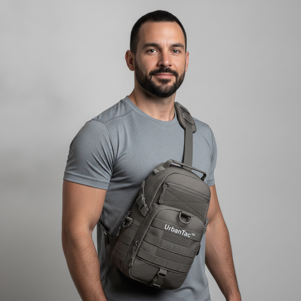 UrbanTac™ – תיק החזה הטקטי שמשאיר את כל מה שחשוב לך בהישג יד