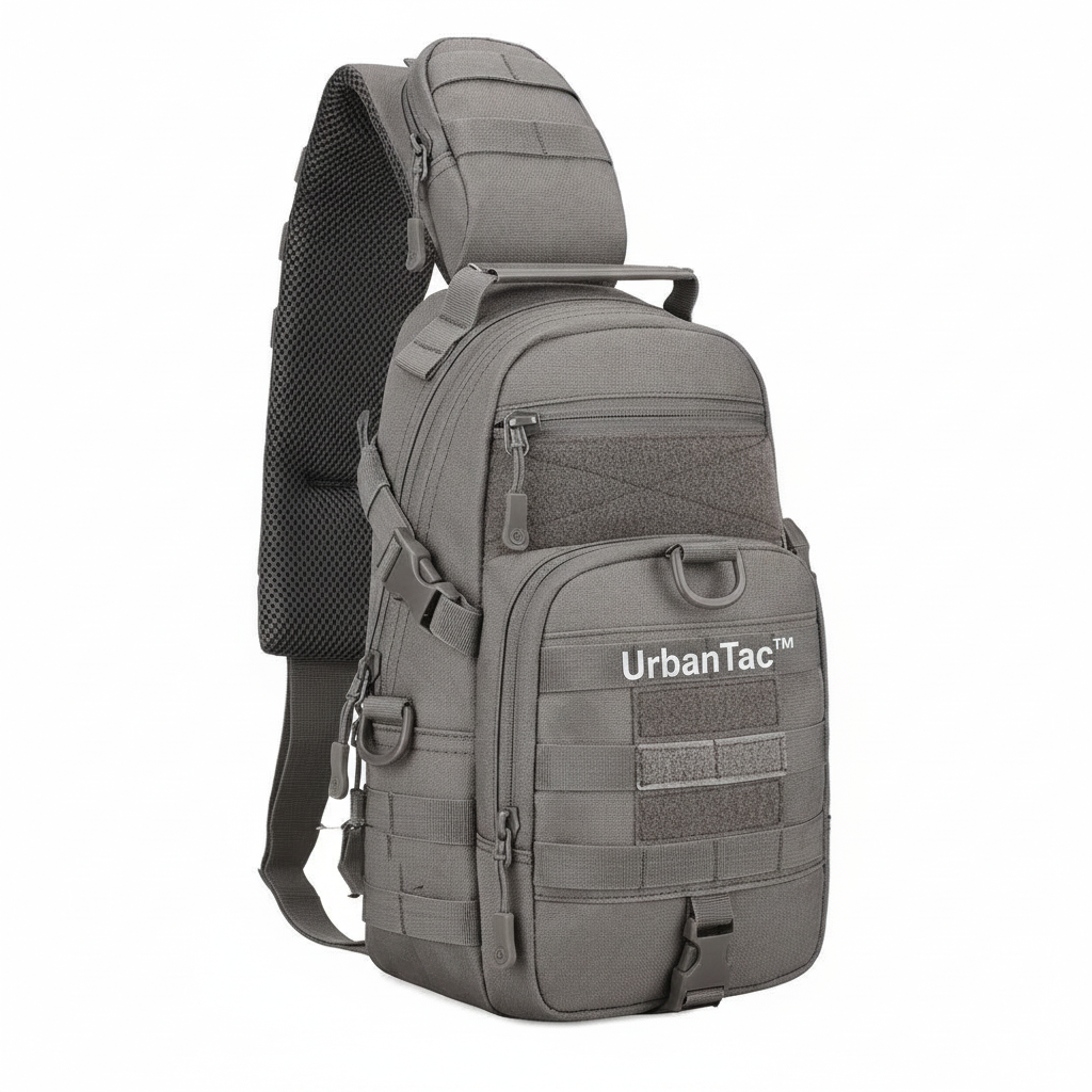 UrbanTac™ – תיק החזה הטקטי שמשאיר את כל מה שחשוב לך בהישג יד