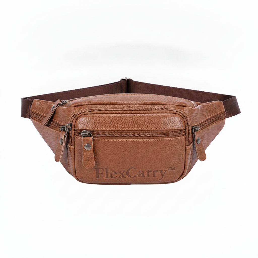 FlexCarry™ נמאס לך לדחוס את הכיסים או להסתובב עם תיק גדול ומסורבל?