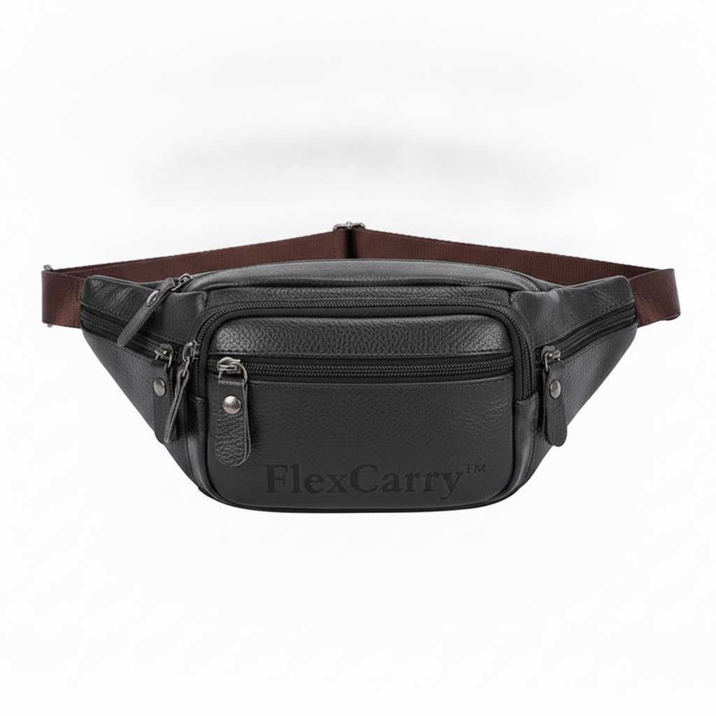 FlexCarry™ נמאס לך לדחוס את הכיסים או להסתובב עם תיק גדול ומסורבל?