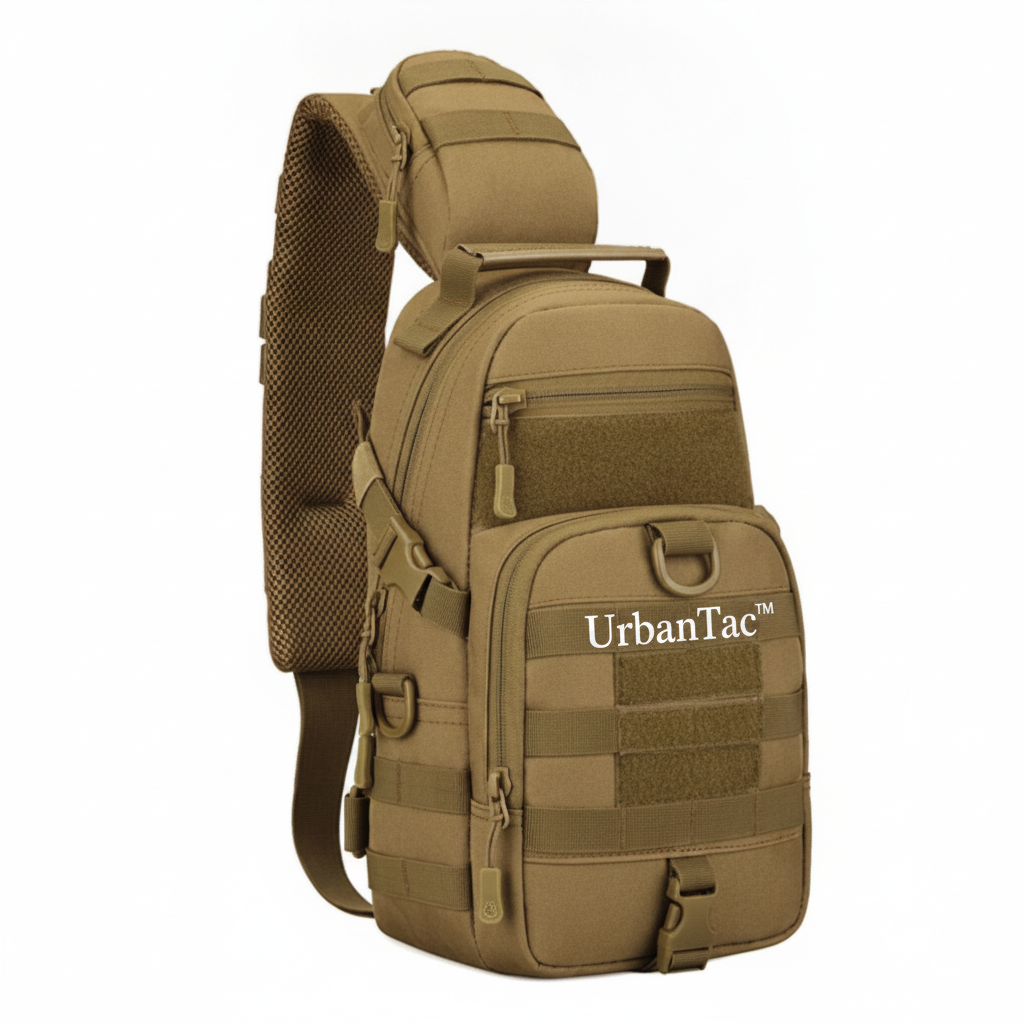 UrbanTac™ – תיק החזה הטקטי שמשאיר את כל מה שחשוב לך בהישג יד