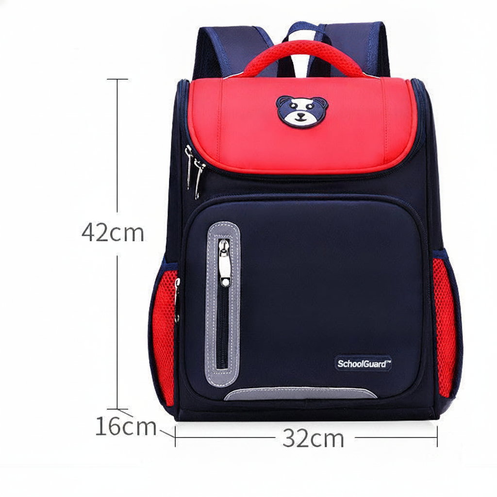 SchoolGuard™ – תיק הגב ששומר על הגב, מסדר את היום ומעניק לילד תחושת ביטחון
