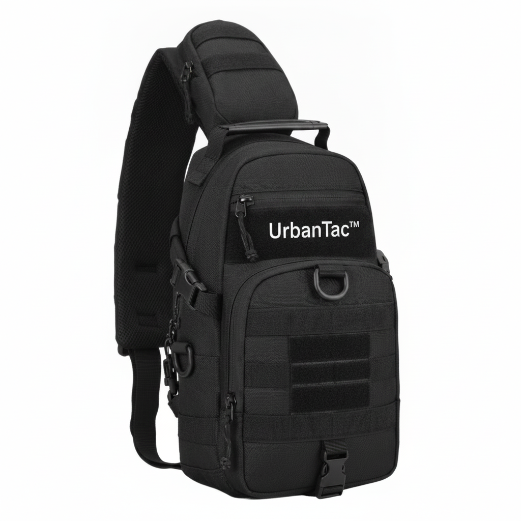 UrbanTac™ – תיק החזה הטקטי שמשאיר את כל מה שחשוב לך בהישג יד