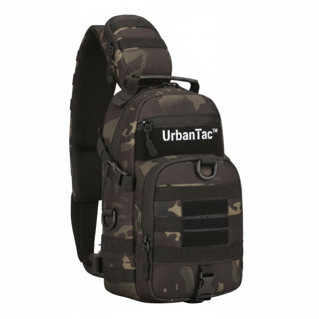 UrbanTac™ – תיק החזה הטקטי שמשאיר את כל מה שחשוב לך בהישג יד