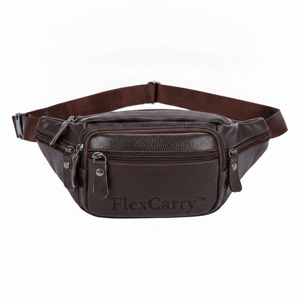 FlexCarry™ נמאס לך לדחוס את הכיסים או להסתובב עם תיק גדול ומסורבל?